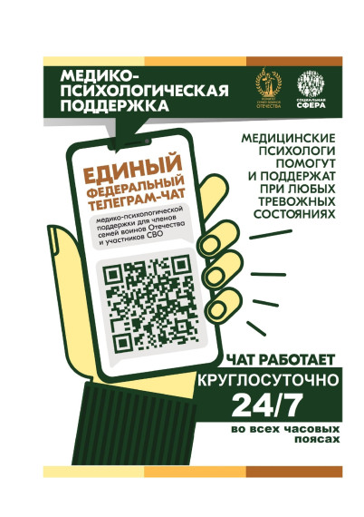 Круглосуточная поддержка семей участников СВО: Единый федеральный чат КСВО начинает работать 24/7.